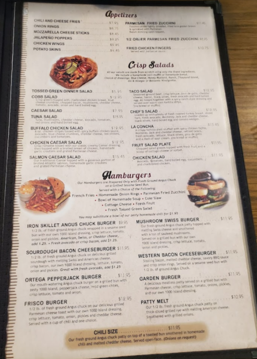 Menu Iron Skillet Restaurant-4